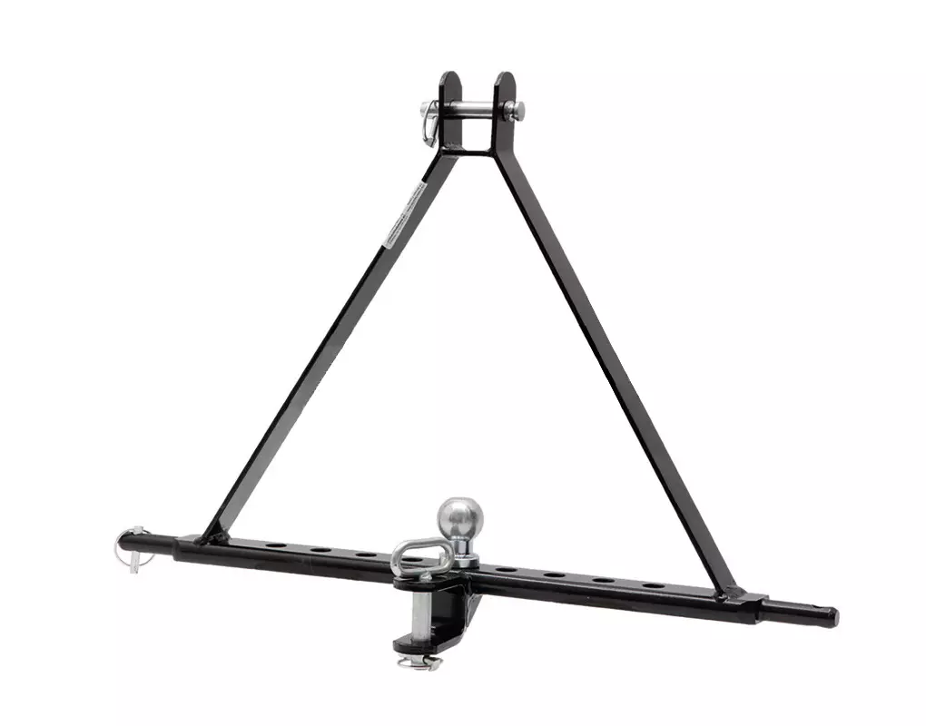 Ackerschiene 932mm Dreipunkt Kat.2 mit Verdrehsicherung und Anhängekupplung