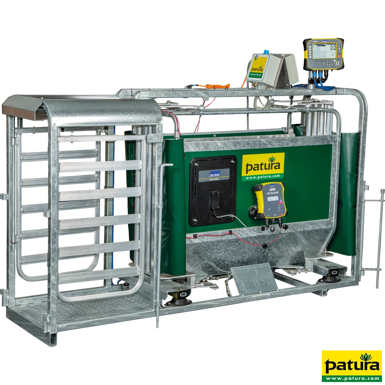 3-Wege- Wiege- und Sortierbox mit Druckluftbetrieb
