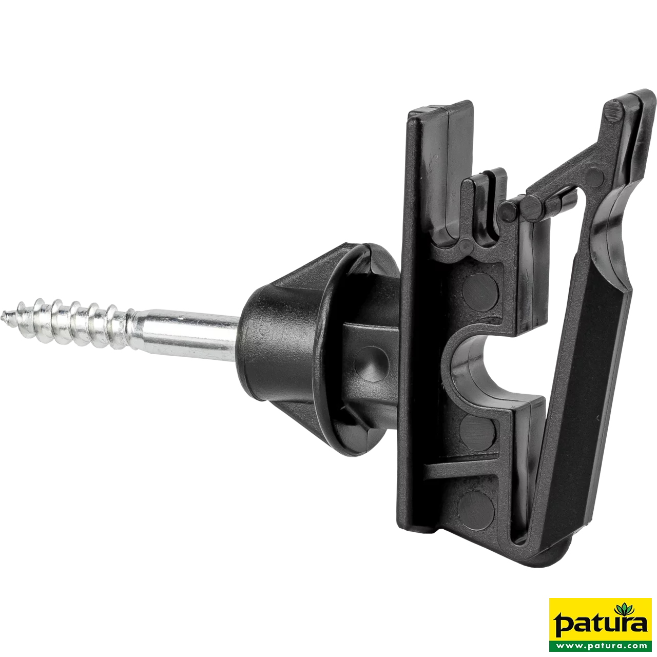 Seil-/ Bandisolator, Holzgewinde für Bänder bis 40 mm (25 Stück/Pack) Schaftdurchmesser 6 mm