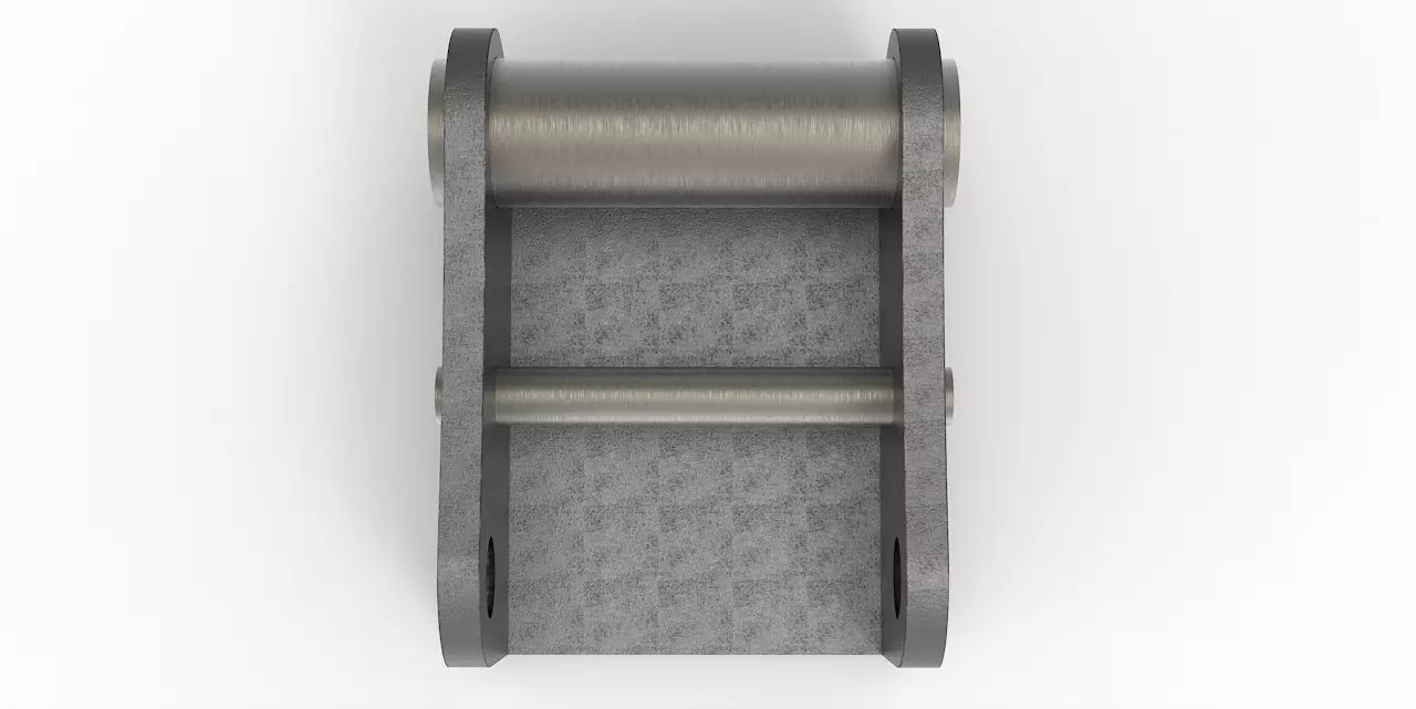 B-Ware - Adapterrahmen HR16 und TC35 passend zu Schaeff/Terex Schnellwechselsystem - [ mit aufgeschweißter Grundplatte  ]