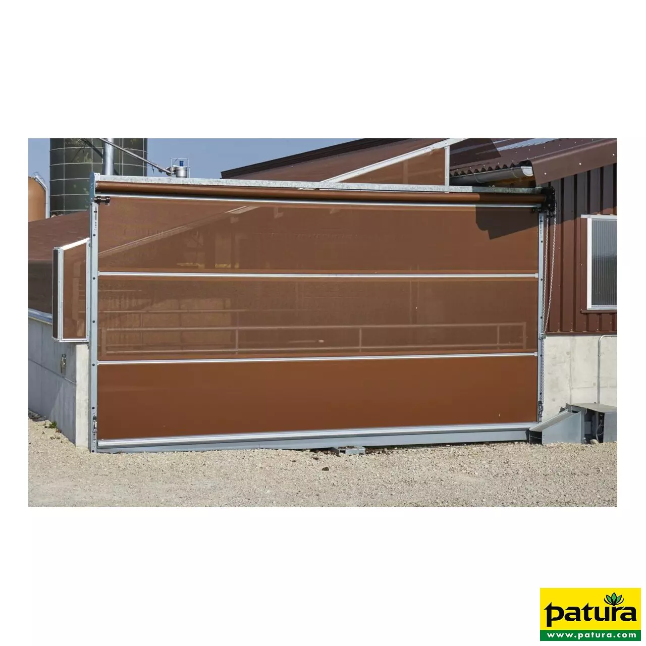 Elektro-Agrartor Pro 6,5/6 Breite 6,50 m, Höhe 6,10 m, Bausatz ohne Motor und Schalter
