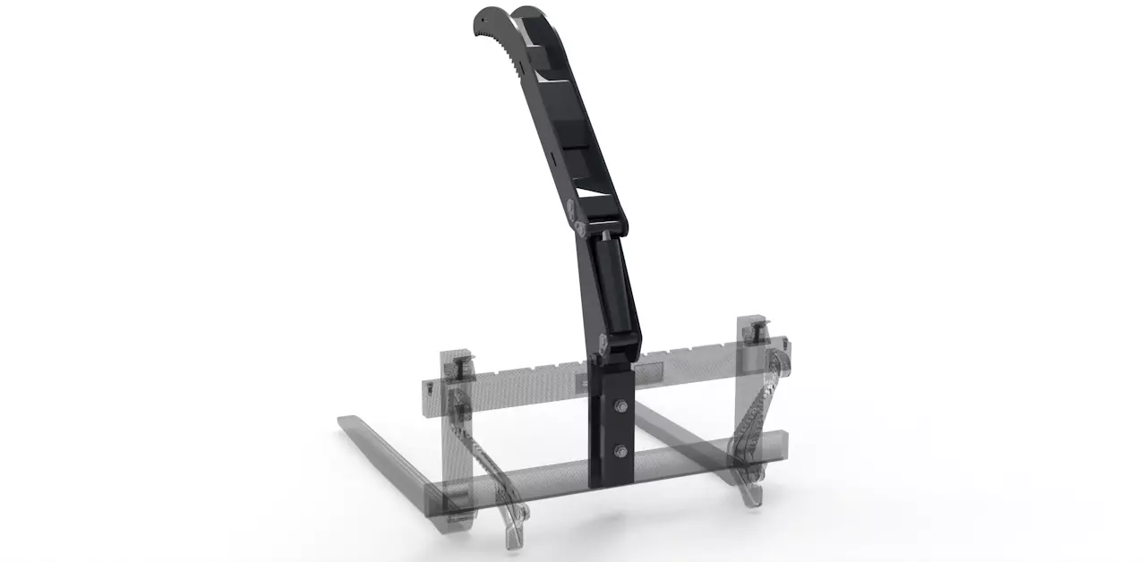 Obergreifer zum Anbau an Palettengabel FEM2