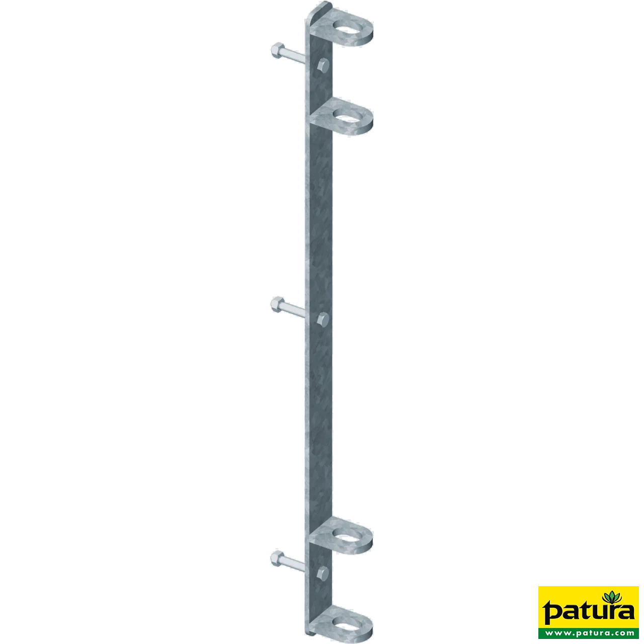 Anschraubleiste, Raster 57 cm Länge 70 cm mit angeschweiß ten Laschen inkl. Befestigungsmaterial