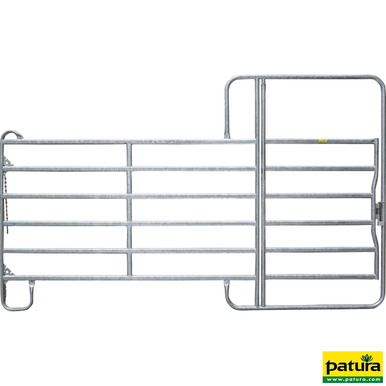 Panel Compact mit Tor 3,60 m Breite 3,60 m, Höhe 2,20 m, vz (1 Mittelstrebe)