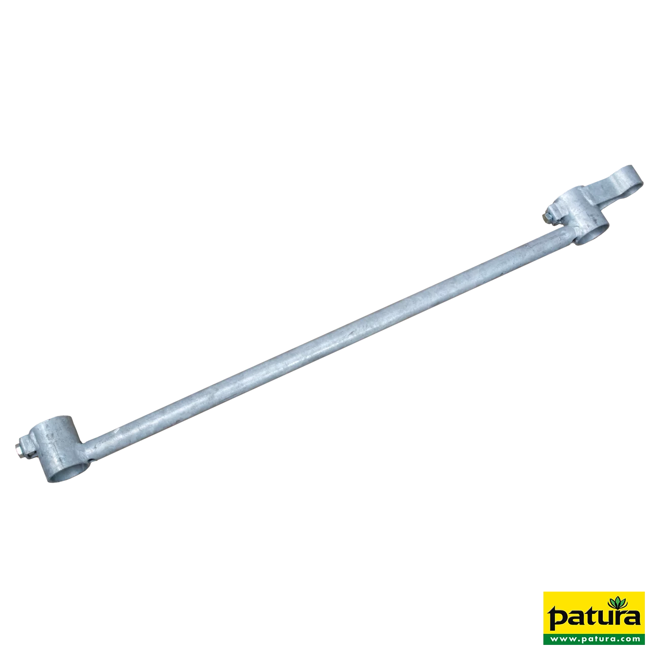Abschlussstange mit Halter Typ SV für Verriegelungsrohr Kälberfressgitter Modular