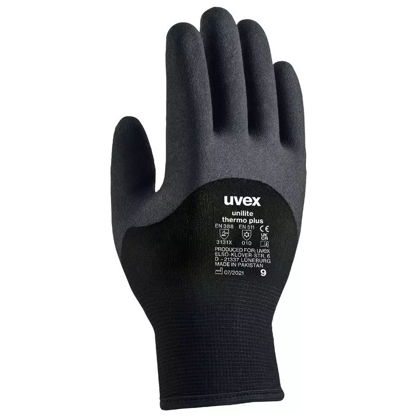 Uvex/ Unilite Thermo Plus Schutzhandschuhe Größe 10