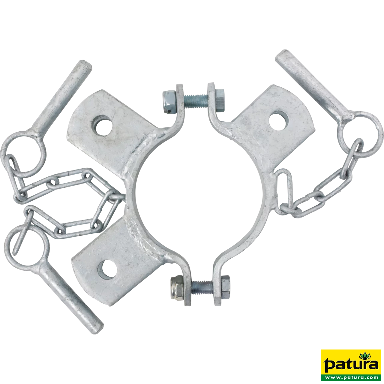 Schelle d=102 mm, 3 Halter, vz