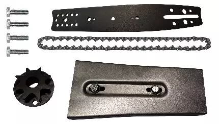 Rundhobel Set EDER ERH-C, Kettenbetrieben inkl. .325" Antriebsritzel, Kette und 12mm Schwertnut