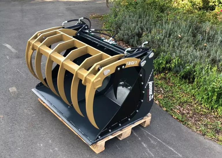 Greifschaufel Powergrip für Radlader - [ 1500mm zweiteilig ]