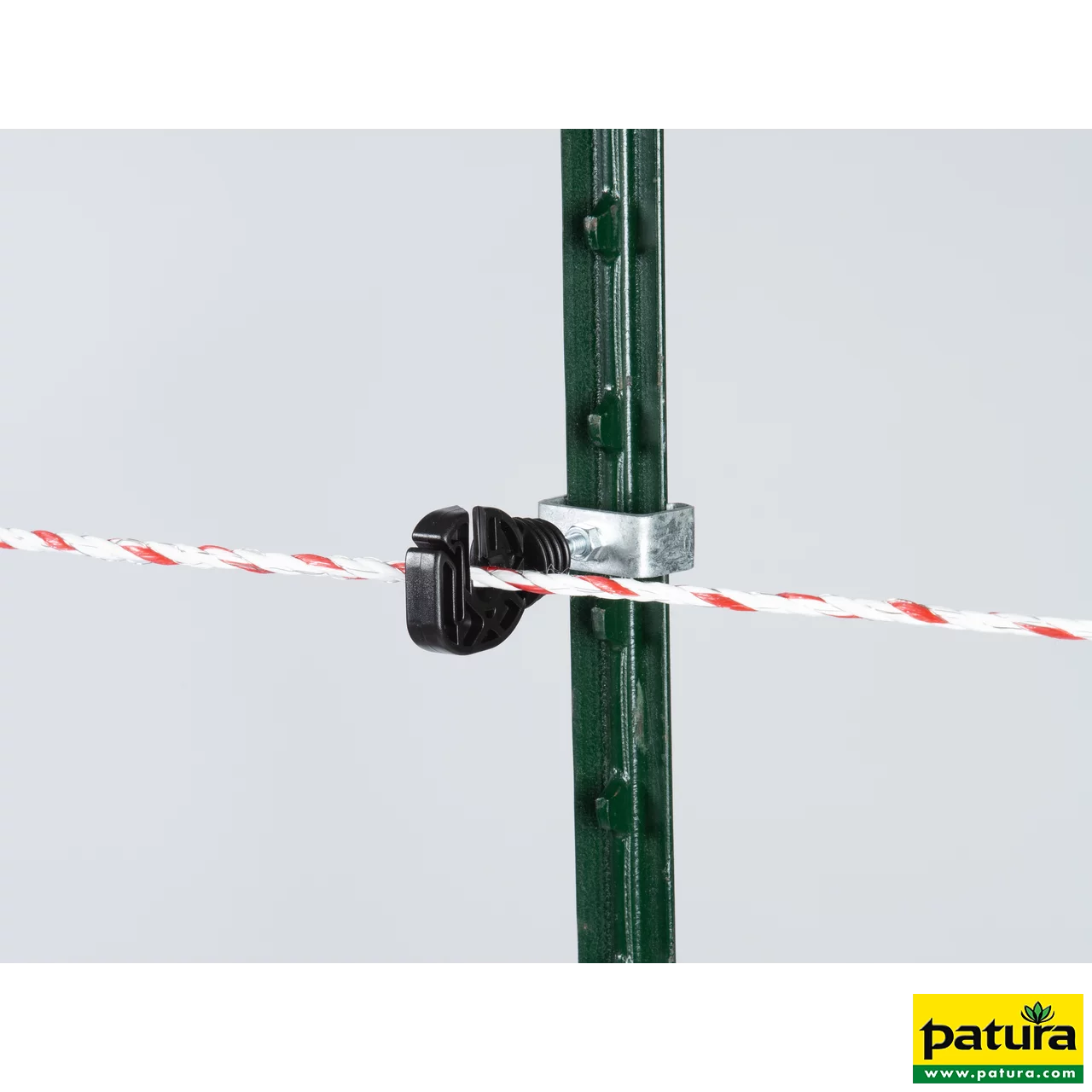 Seil- und Bandisolator für T-Pfosten (4 Stück / Pack)