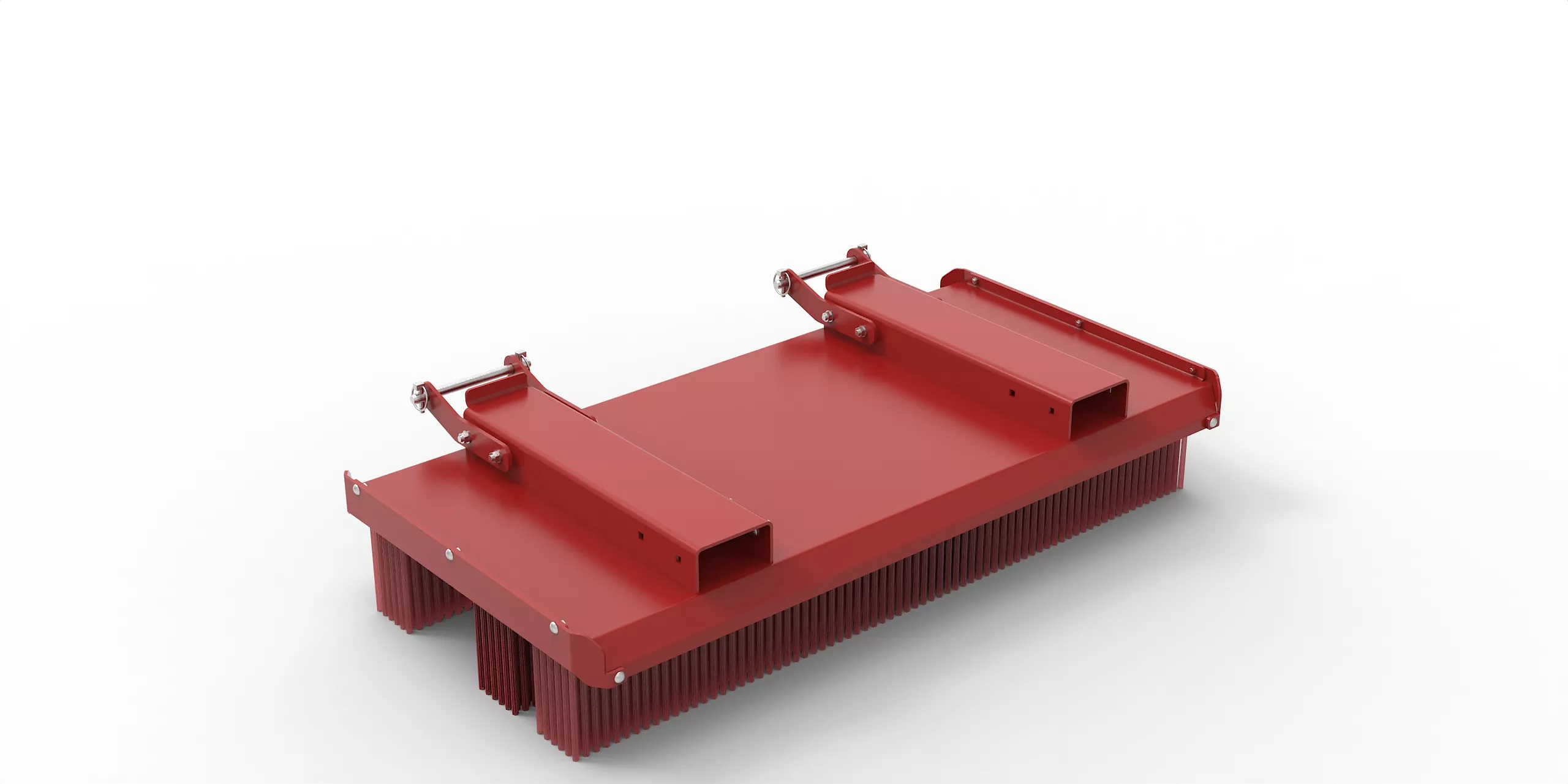 Blockbesen proLine mit Staplertaschen in 1500mm Arbeitsbreite