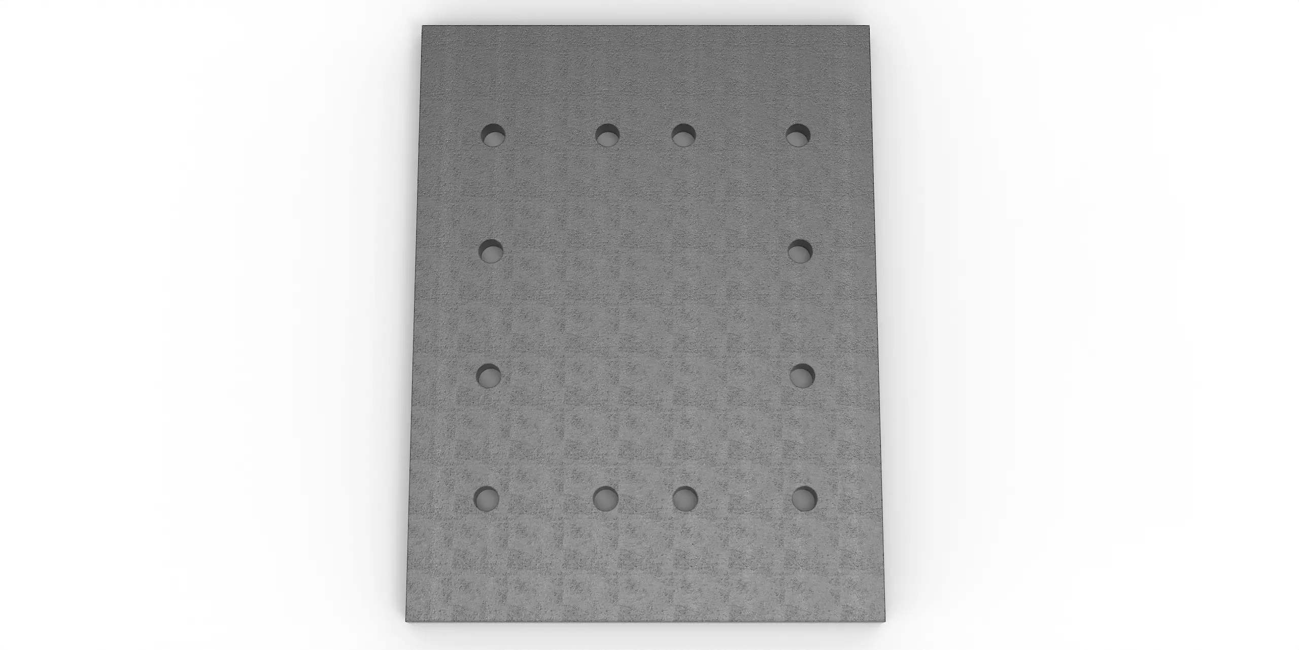 Häner Grundplatte 345x454 t=20 12xd18 groß