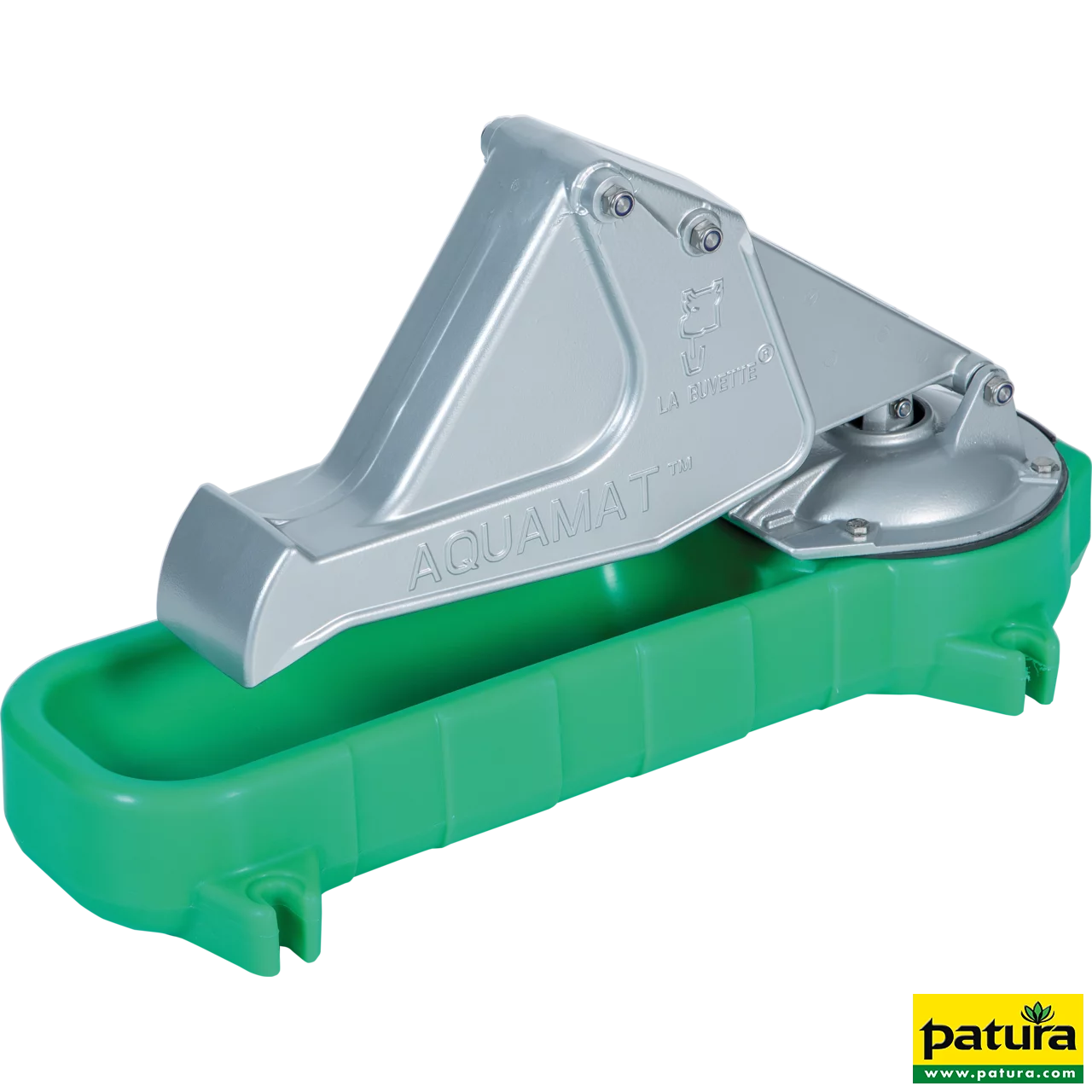Membran-Weidepumpe, Mod. Aquamat inkl. Schlauchanschluss-Stutzen 1" und Schlauchschelle