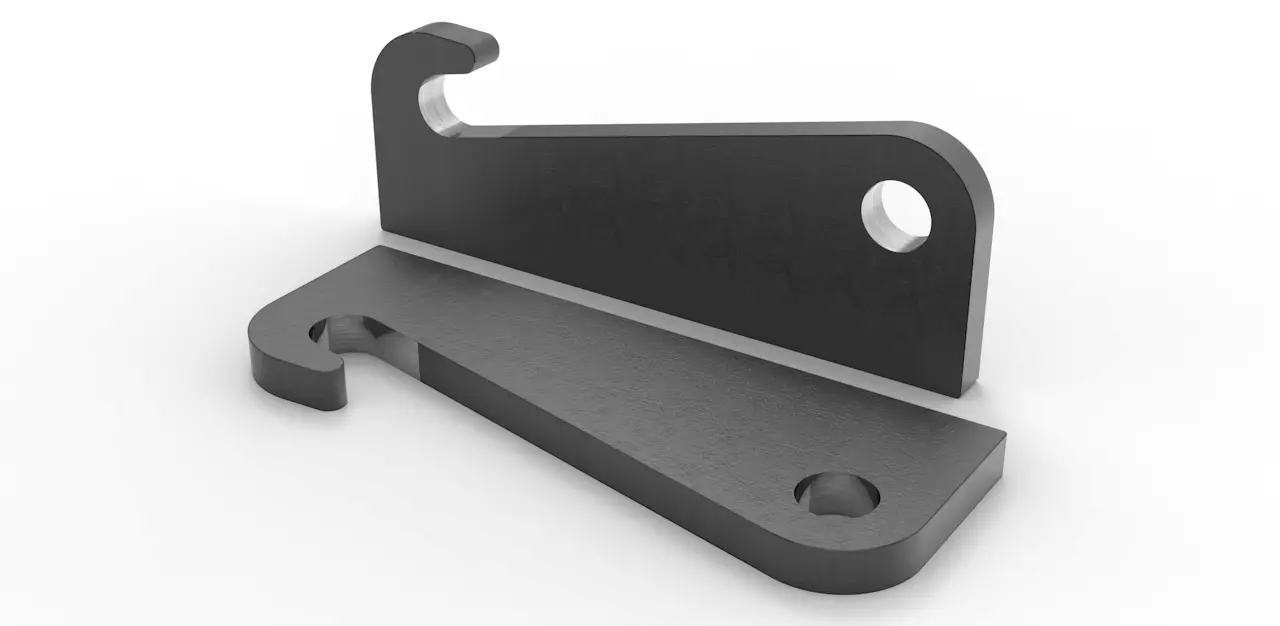 Koppelhaken Liebherr 40x40x312 erhöht