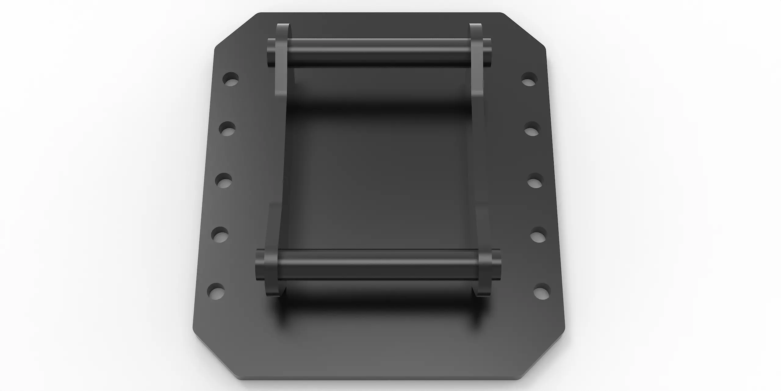 Aufnahmeplatte Drehantrieb klein - EasyLock HS2