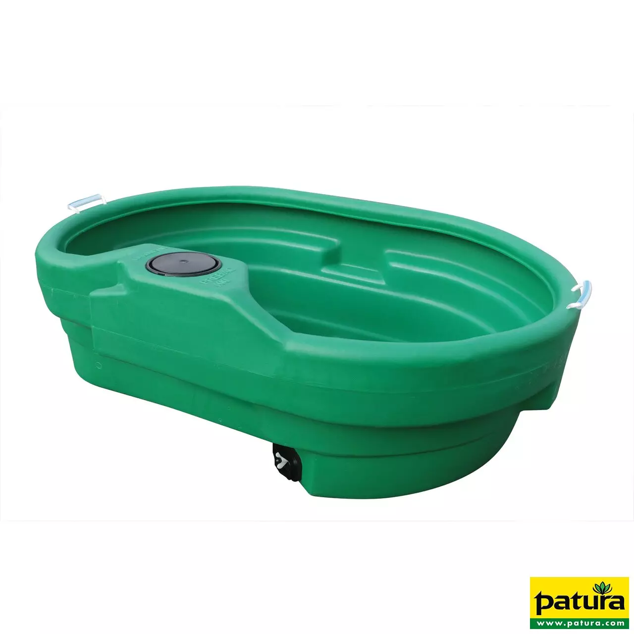 Weidetränke, oval, 400 Liter, ohne Schwimmerventil, 40 cm hoch