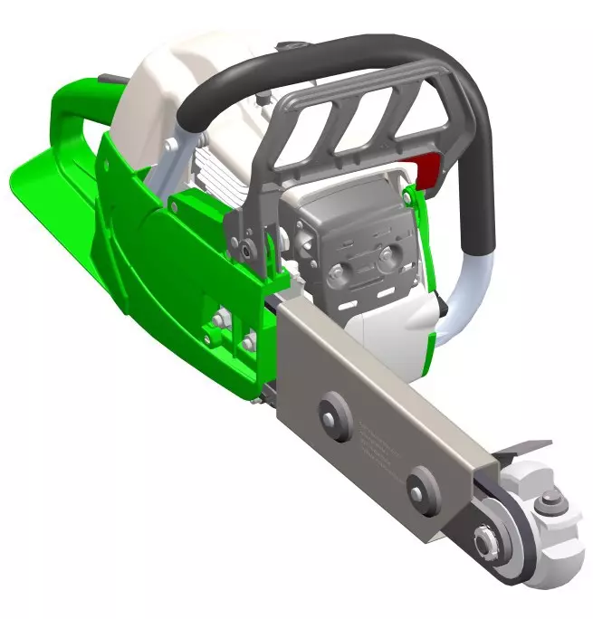 EDER Scheibenfräse ESF-A56 mit Antriebsmotor