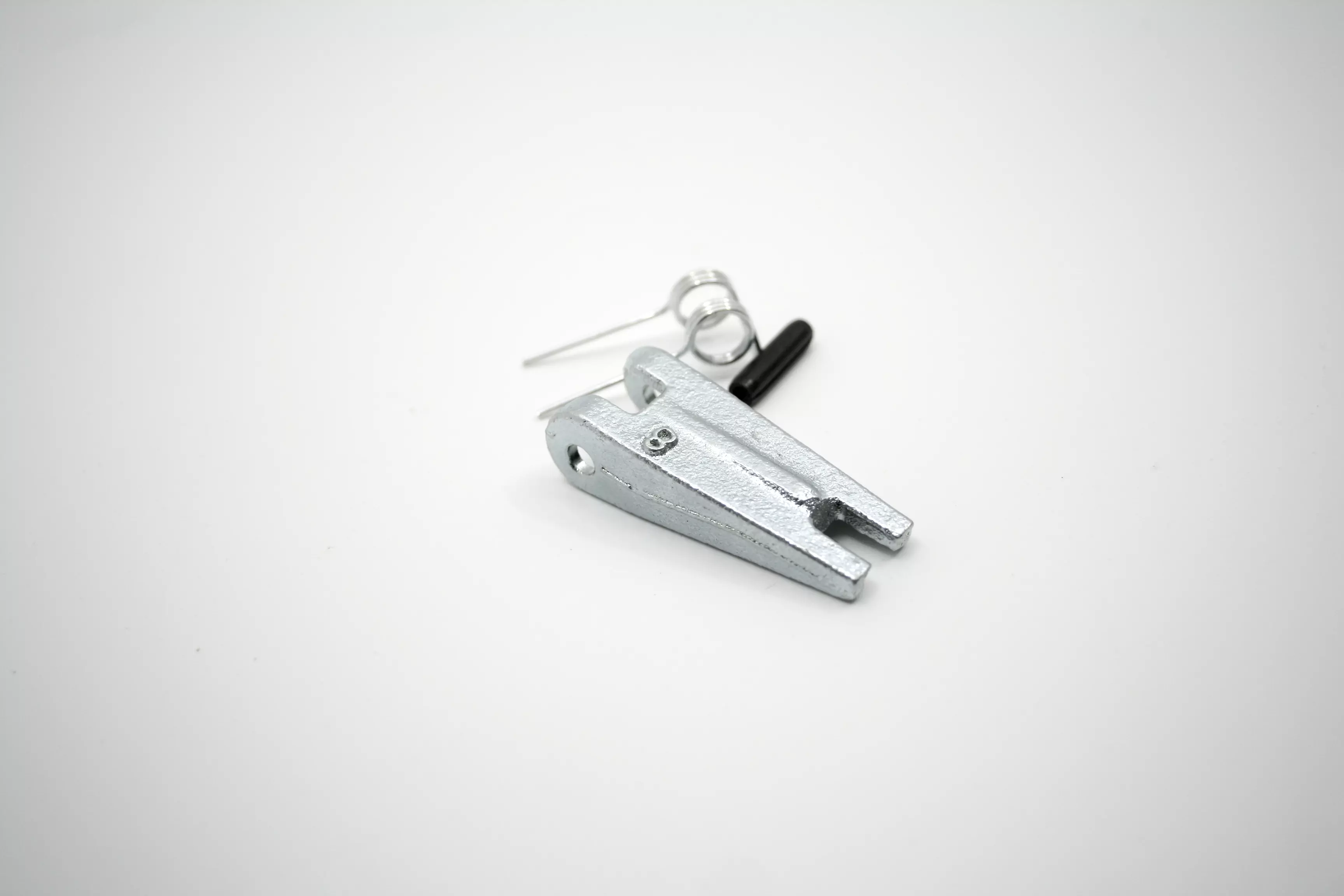 Sicherungsfalle für Gabelkopfhaken 8mm