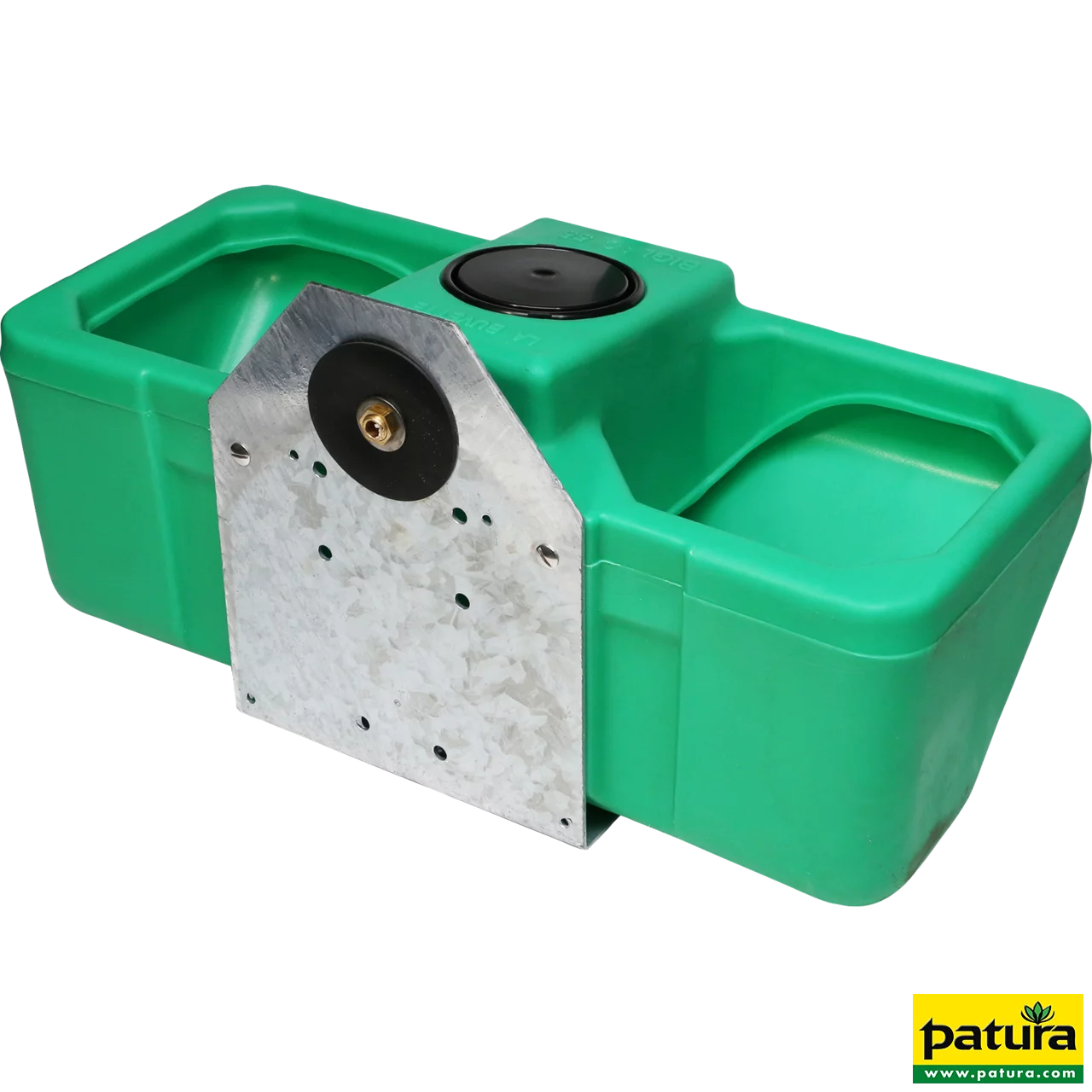 Anbau-Doppeltränke Mod. Biglac 55 T Inhalt 55 l, Niederdruck-Schwimmerventil