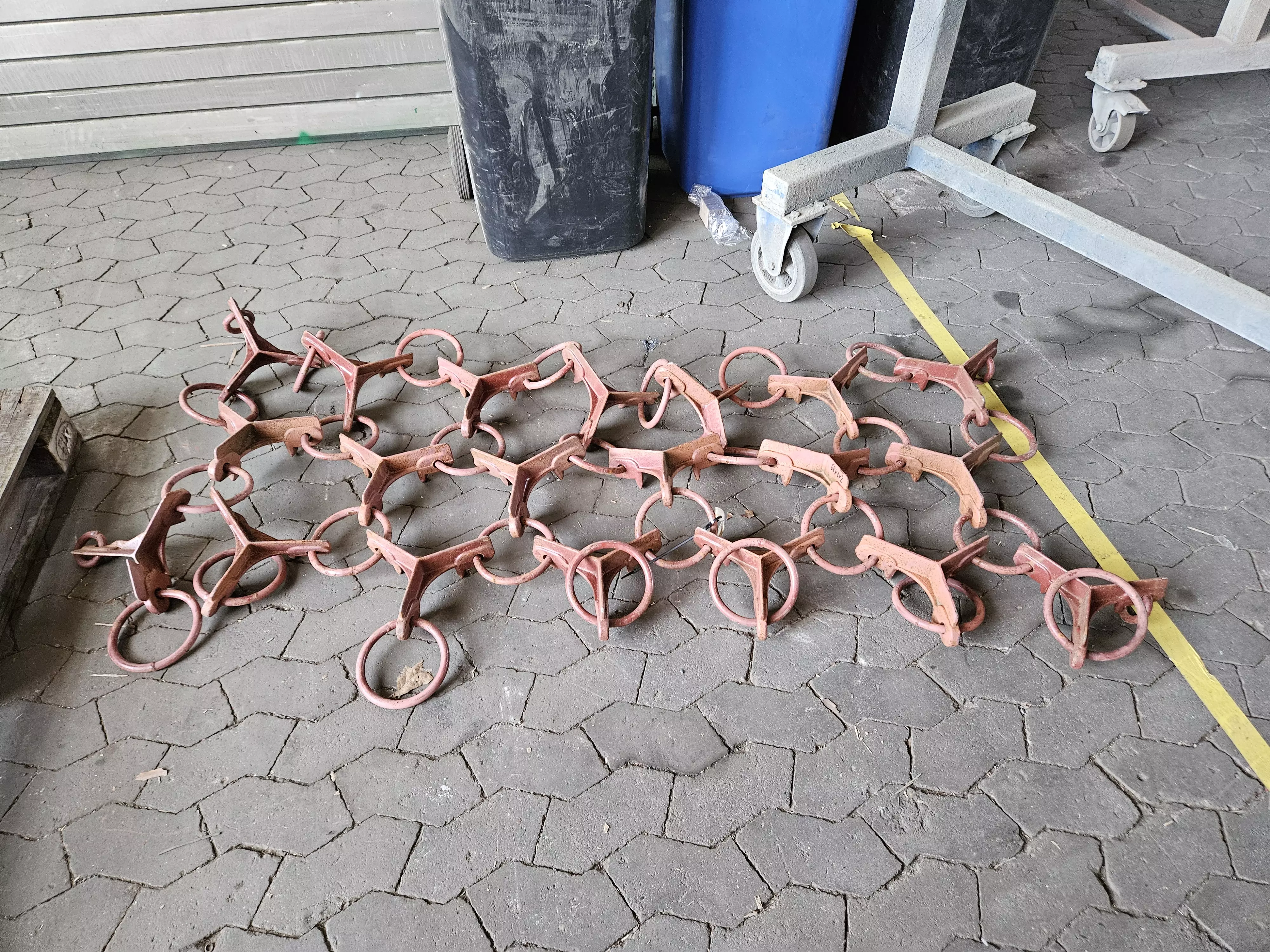 Wendbare Ersatznetze für Wiesenschleppen und Wieseneggen – Vielseitige Grünlandpflege für optimale Ergebnisse 2.Wahl - 4 m, 3 Reihig