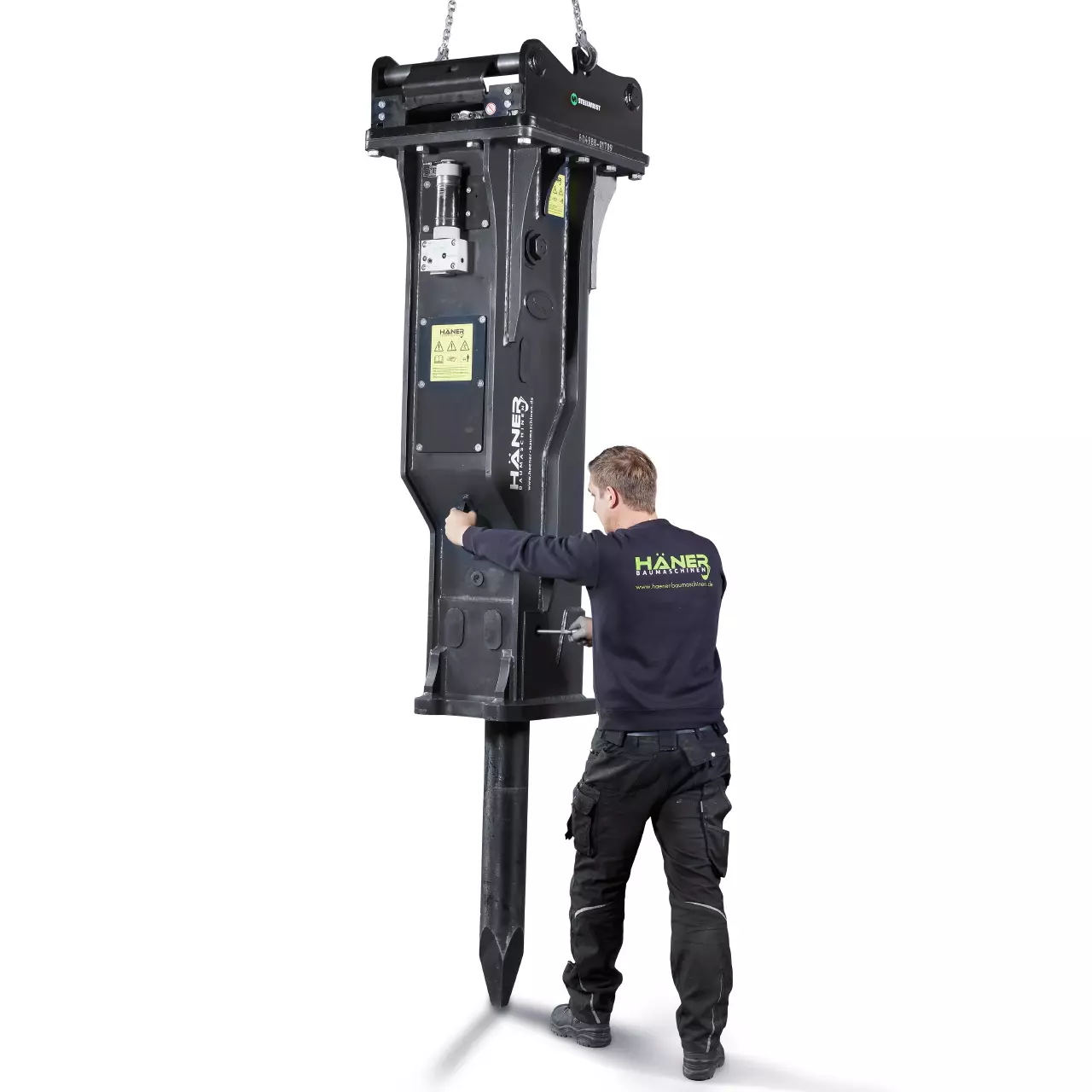 Häner Hydraulikhammer HGS150 für Bagger 27-35t