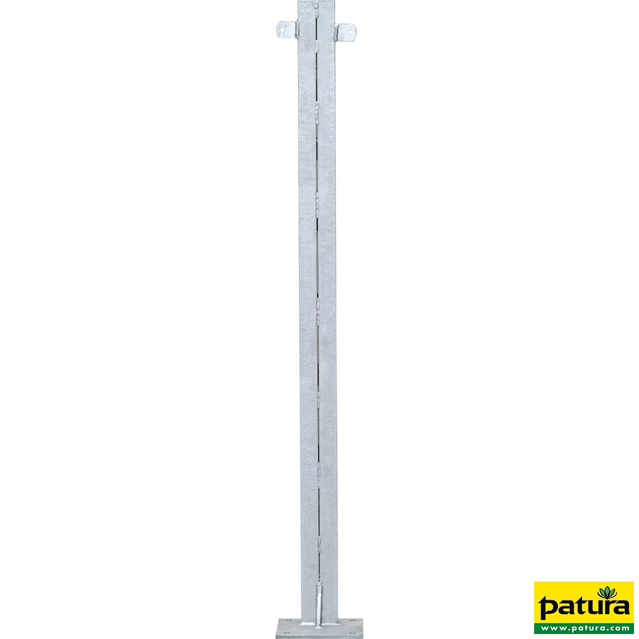U-Profil für Holzbohlen, L= 1,45 m, doppelt, Bodenplatte, vz