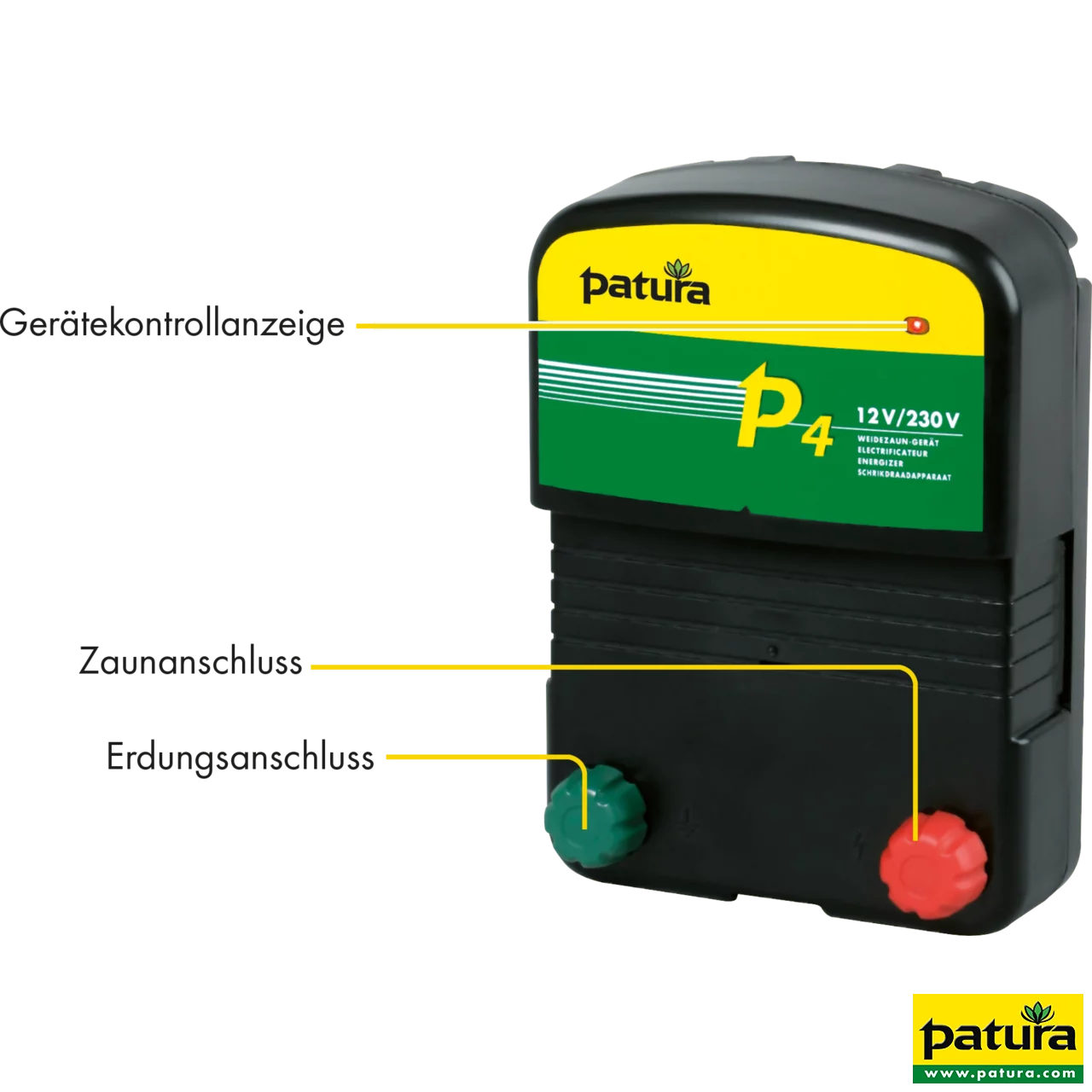 P4, Weidezaun-Kombigerät, 230V/12V