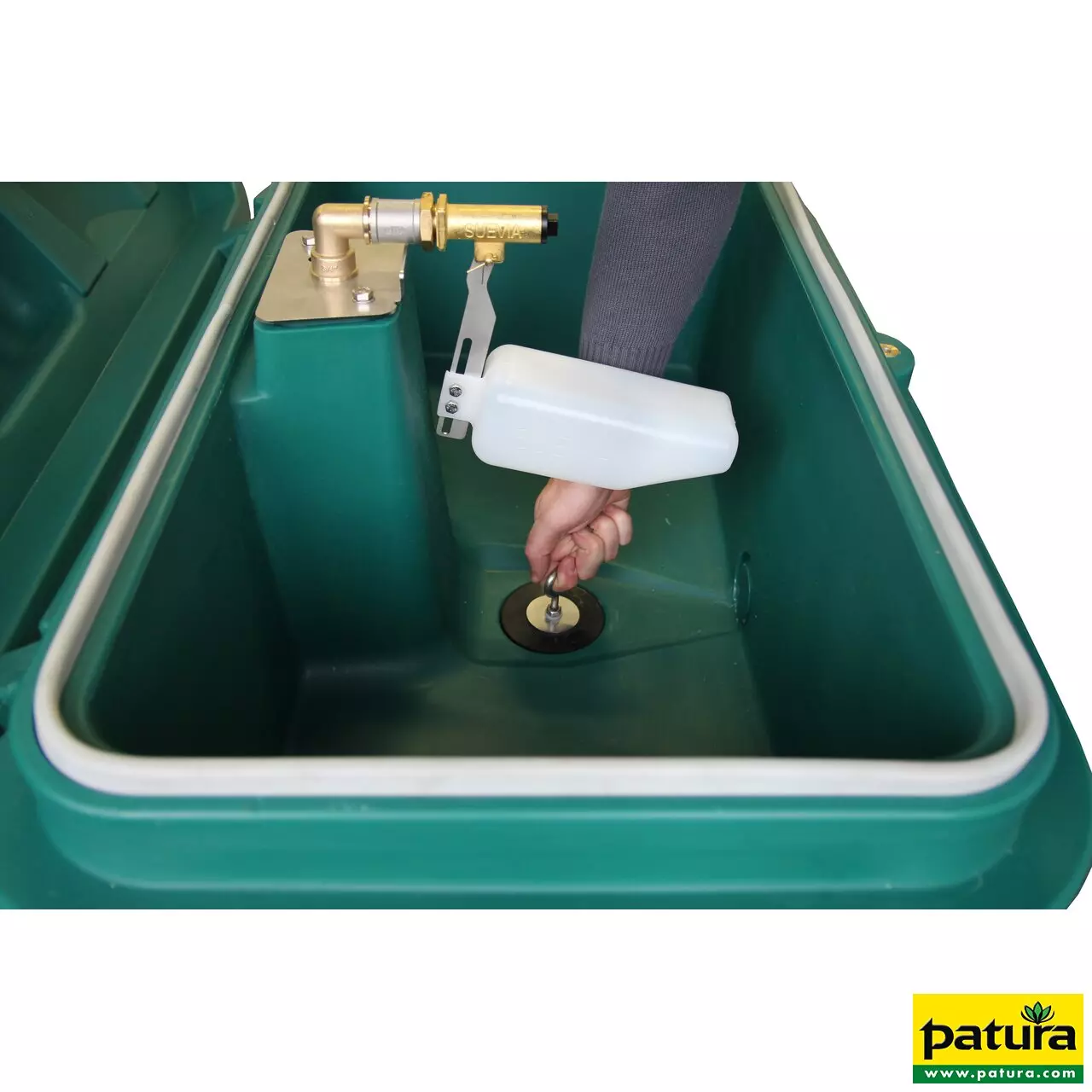 Thermo-Quell Mod. 640, 2 Bälle Isolierte Tränke, 80 Liter