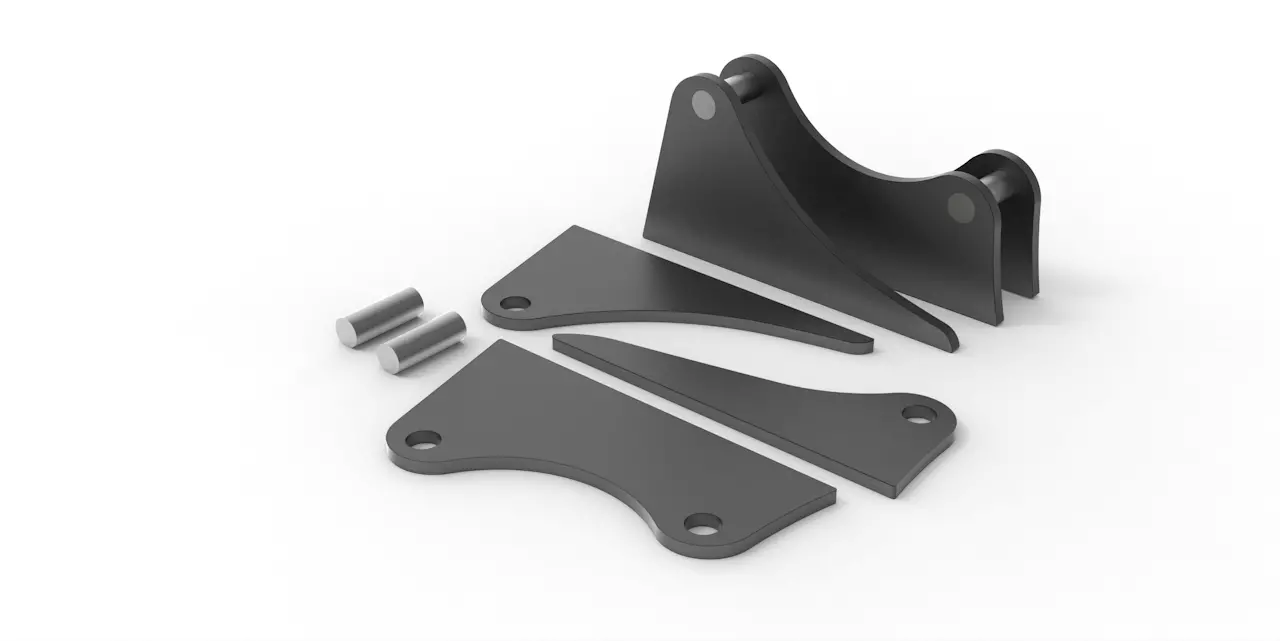 Koppelhaken Atlas 62c 35x35x310mm Bausatz