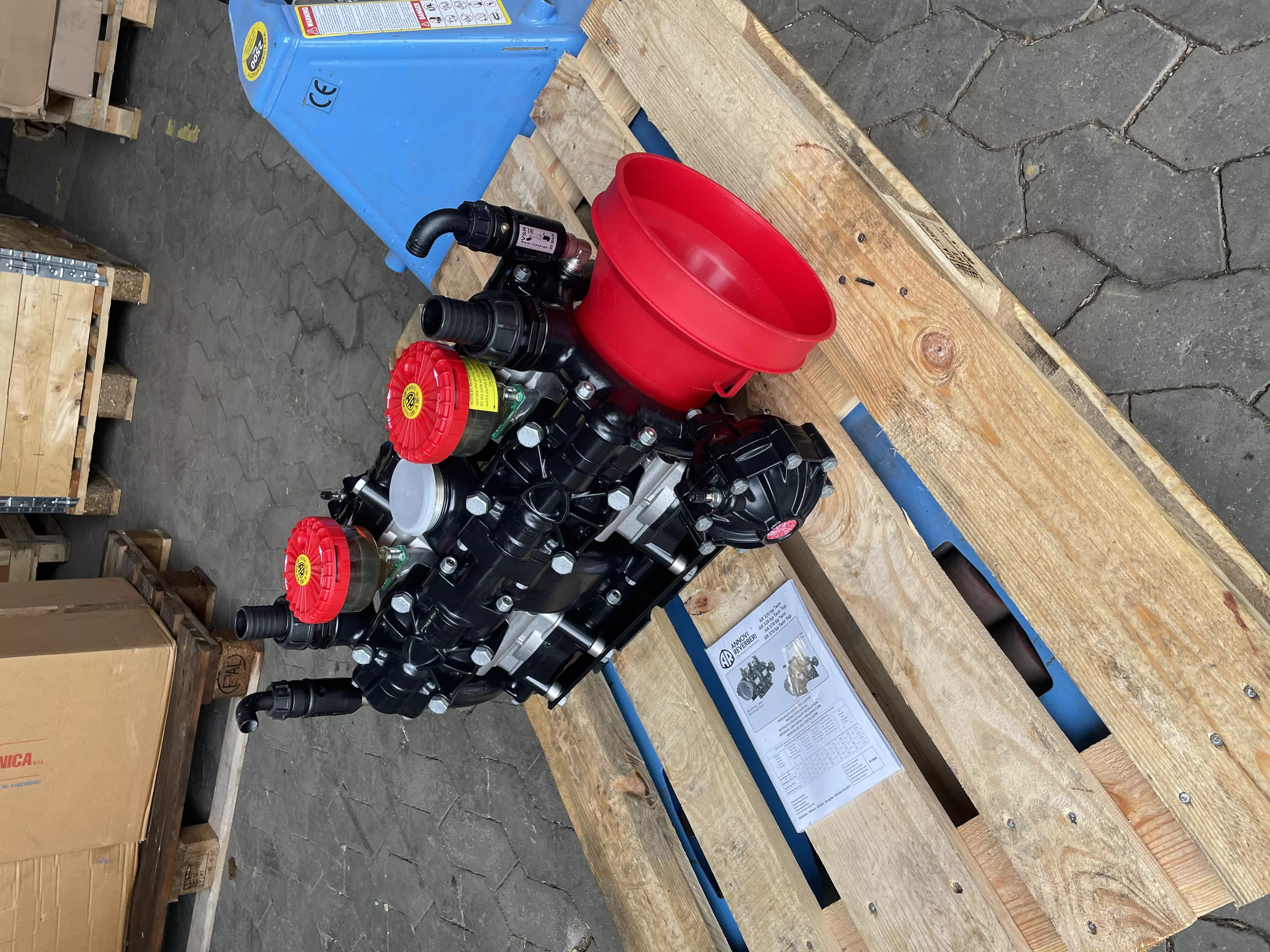 AR370BP CC/Twin Kolbenmembranpumpe