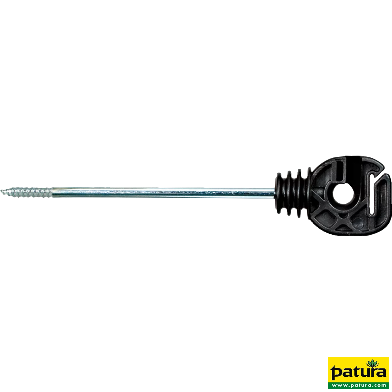 Seil- u. Bandisolator, langer Schaft, Länge 18 cm Holzgewinde (10 Stück / Pack