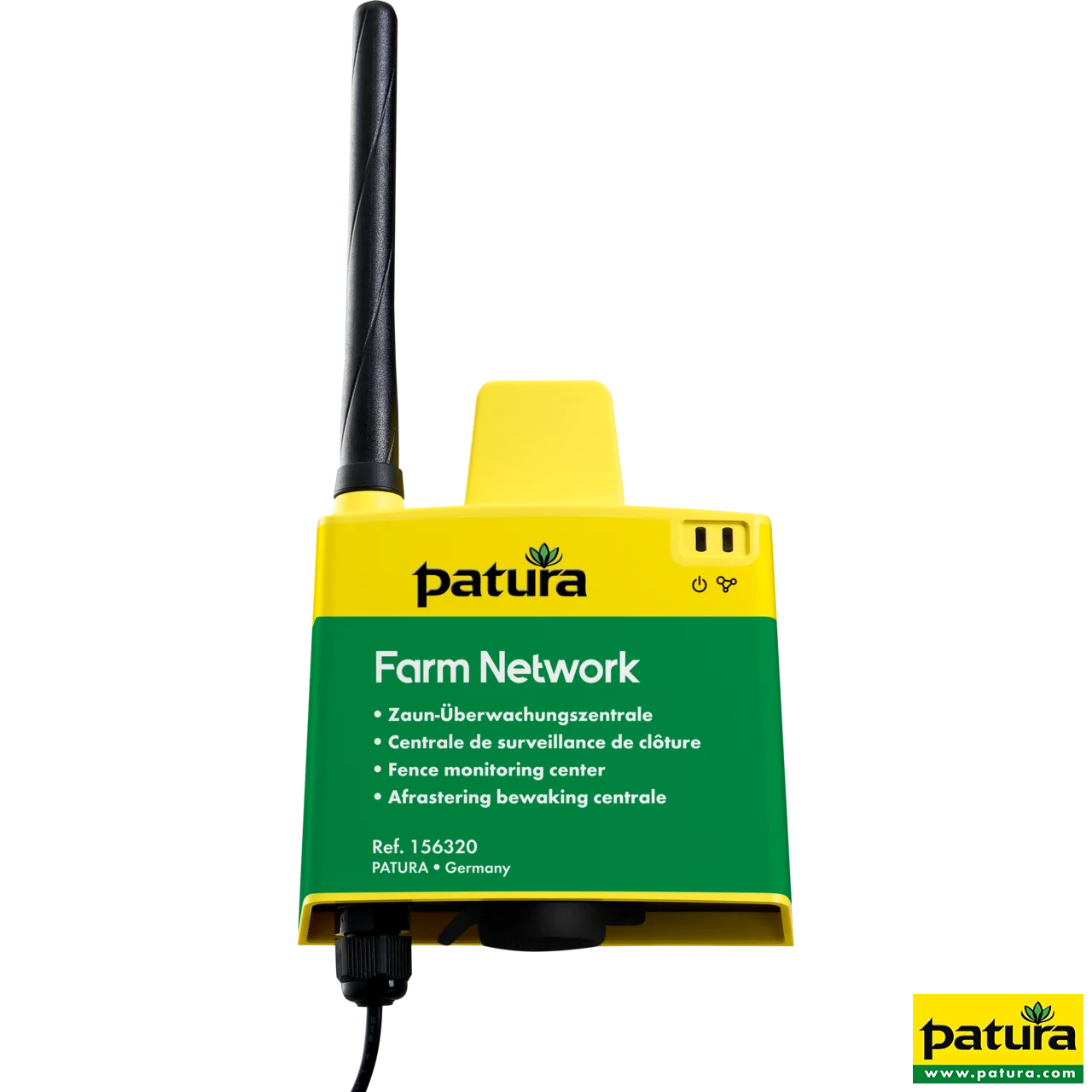 PATURA Farm Network Starterset 1x Zaun-Überwachungszentrale und 3x Zaun-Überwachungsstation