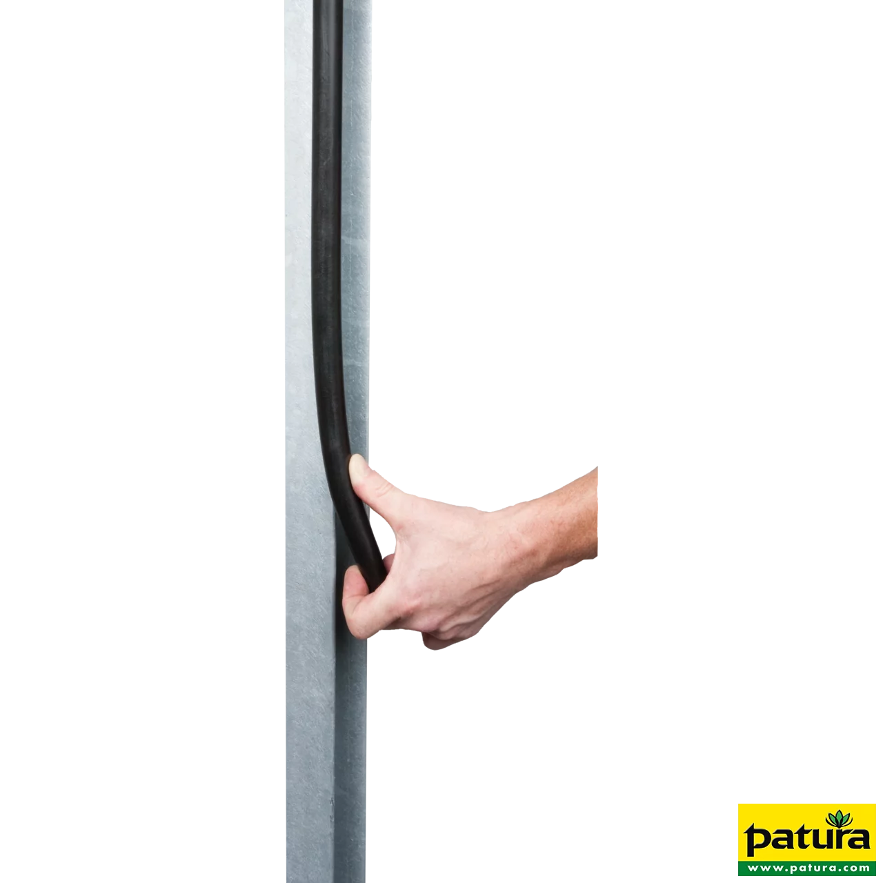 PVC-Schutzprofil für Metallpfosten Länge 50 cm