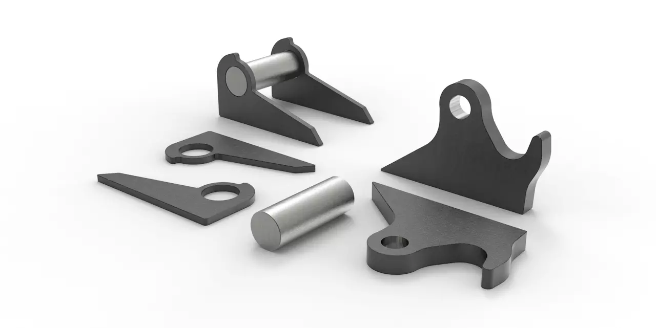 Koppelhaken für Mailleux MX Frontlader Bausatz