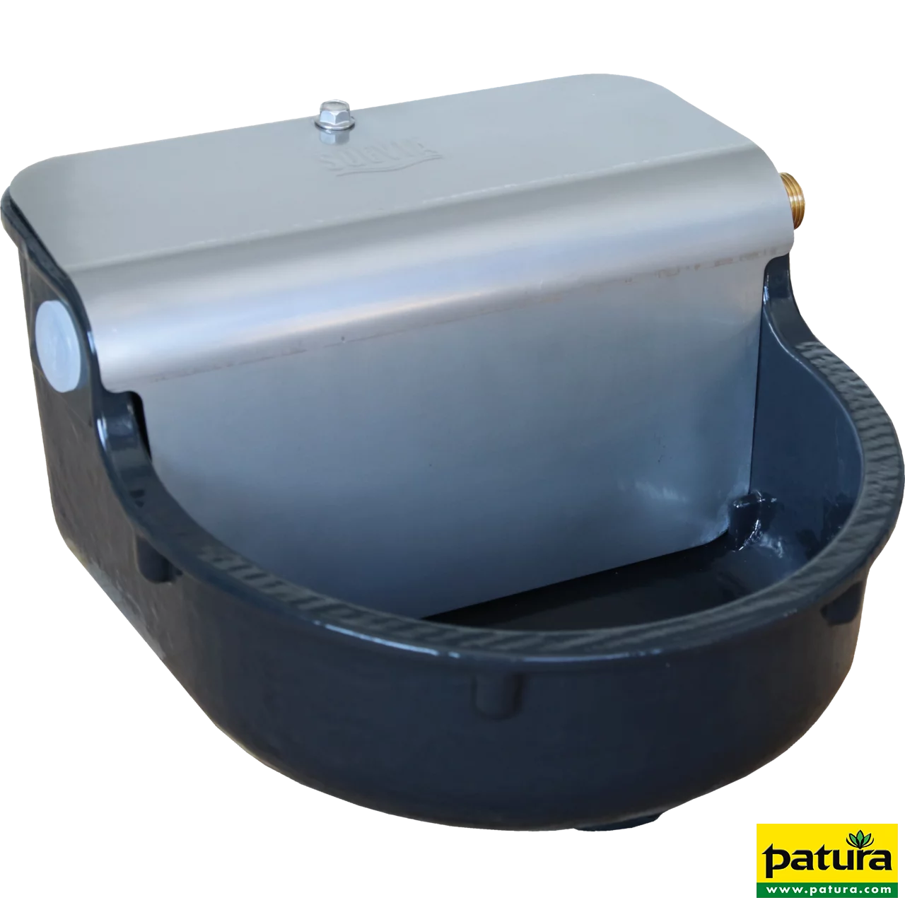 Schwimmerventil-Becken Mod. 127K-H mit Heizelement 24 V / 40 W und inte- griertem Thermostat, 1/2" Anschluss