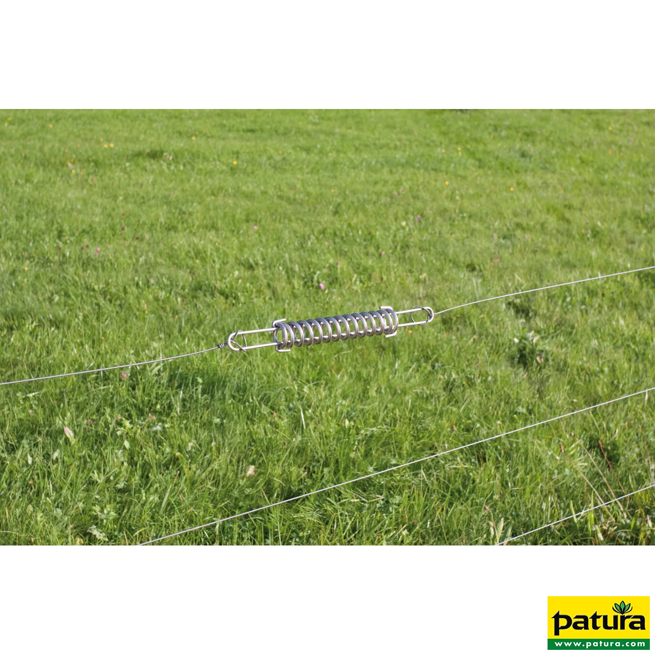 Stahlspannfeder Edelstahl, für Stahldraht d= 2,5 mm