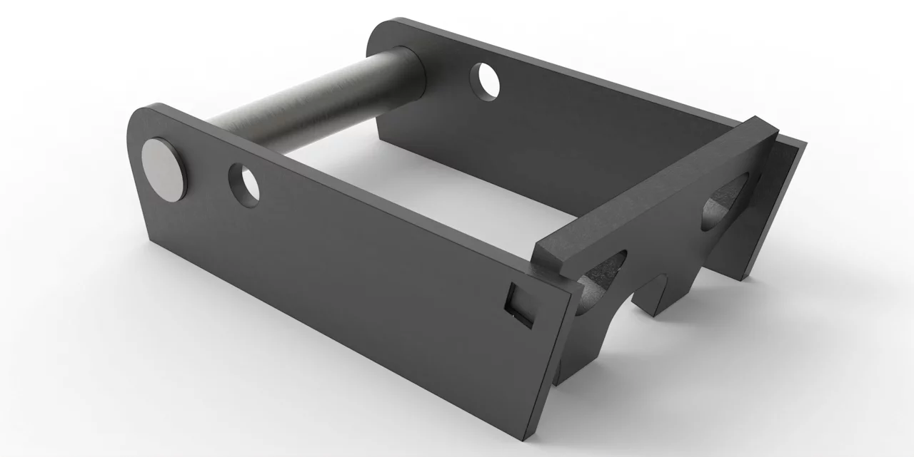 Adapterrahmen MS08 passend zu Lehnhoff Schnellwechselsystem - [ ohne Grundplatte ]