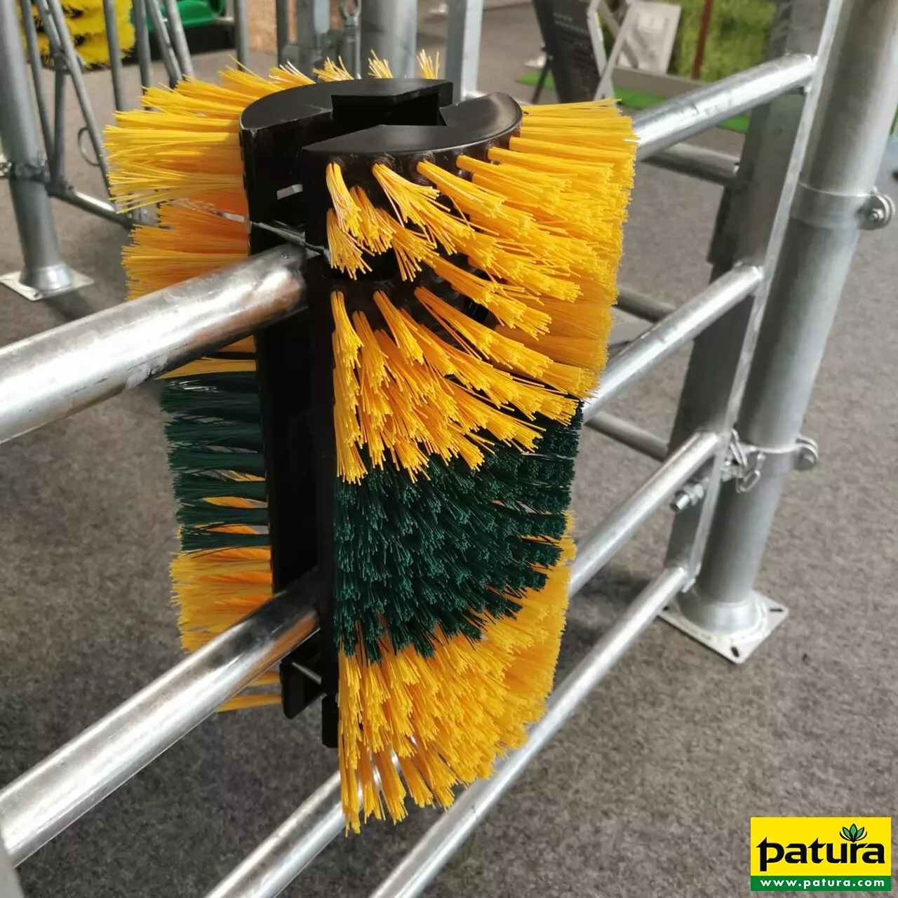 Kratzbürste Multifix für Wand- und Pfostenmontage 50 x 30 cm
