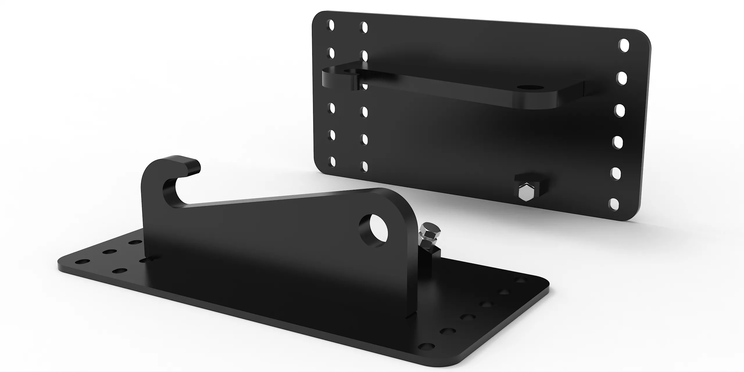 Blockbesen proLine mit Schraubadapter Weycor in 3000 mm Arbeitsbreite