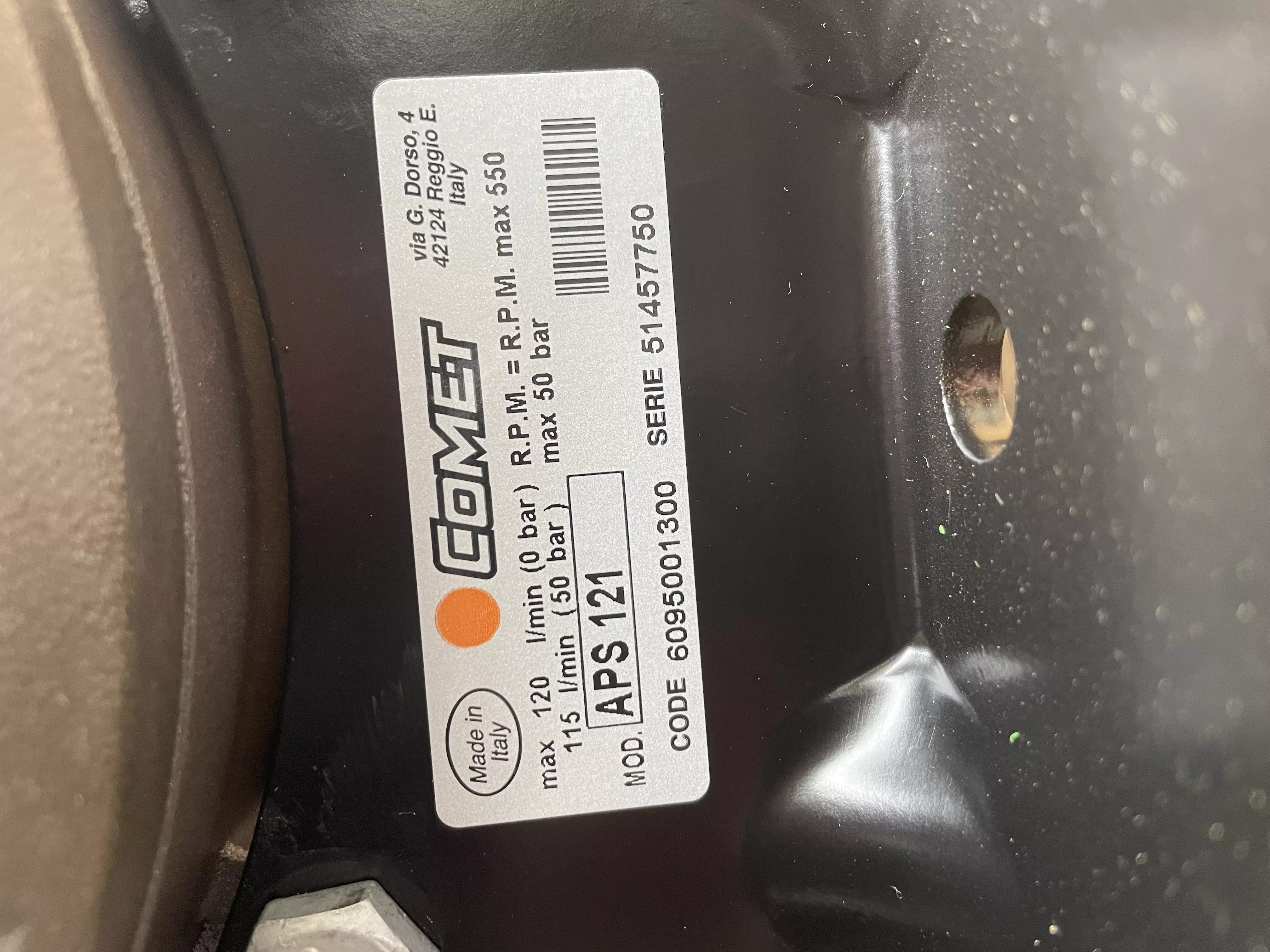 AR125CF Kolbenmembranpumpe