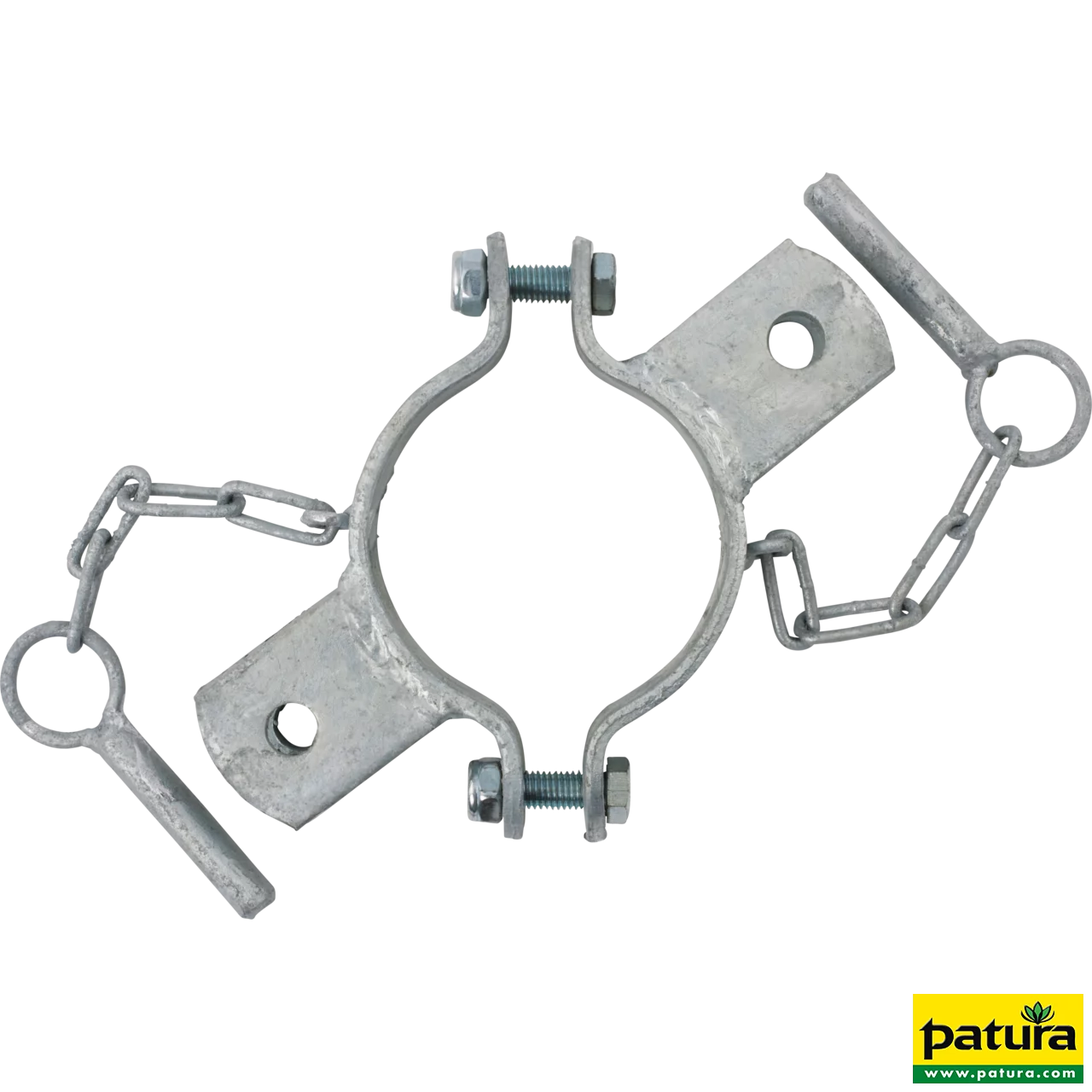 Schelle d=102 mm, 2 Halter, vz