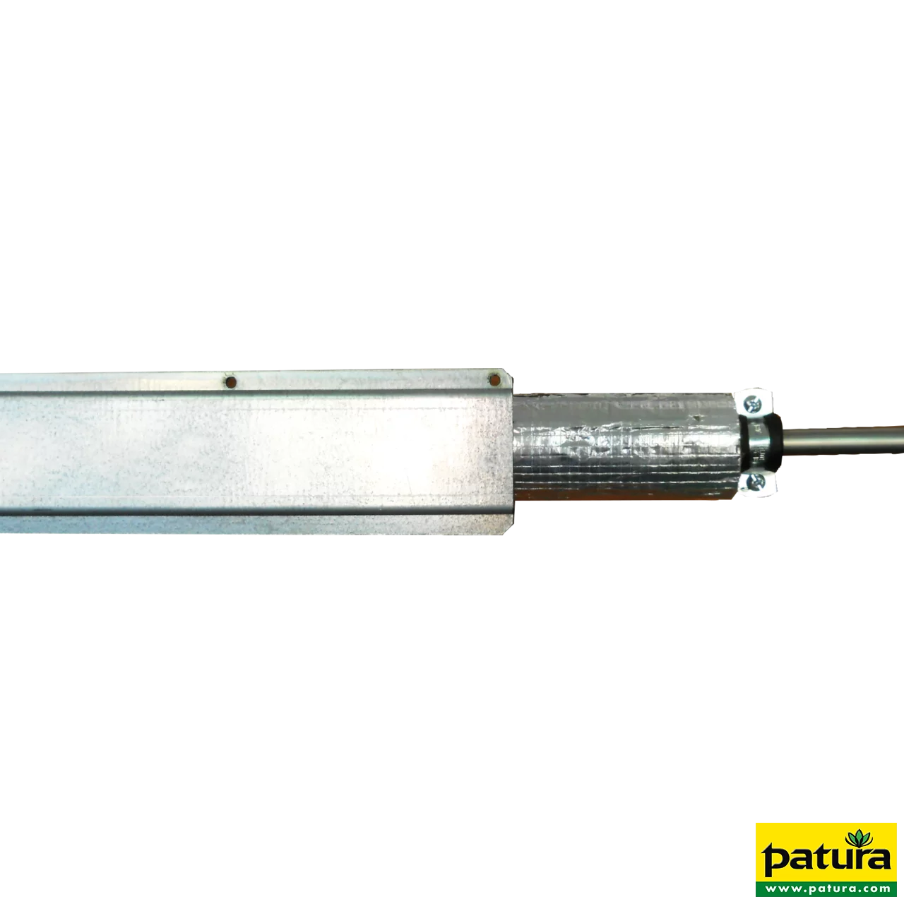 Rohrschutz, 100 cm, Edelstahl für Tränkezuleitung