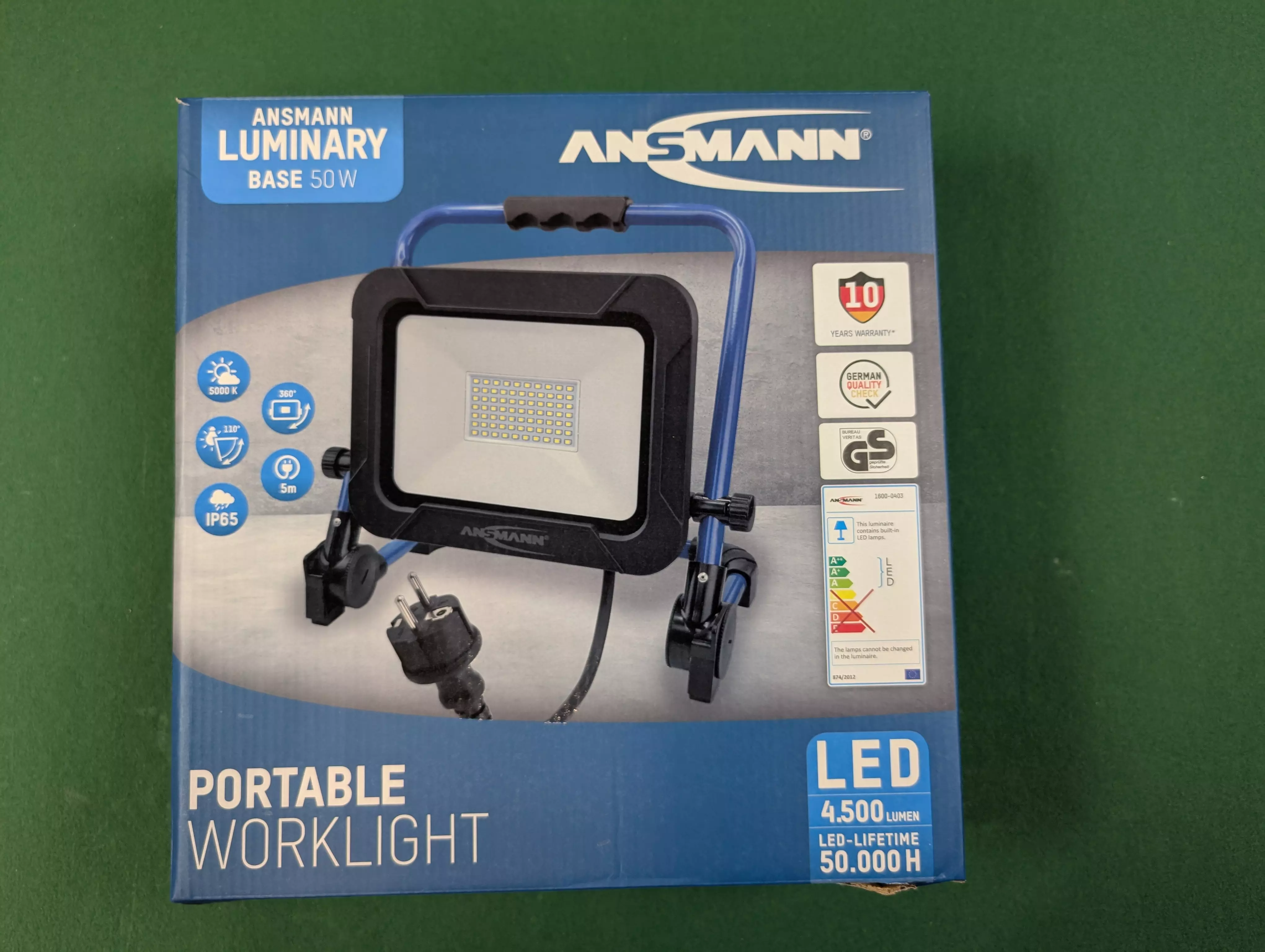 ANSMANN Portable Worklight BASE 50W