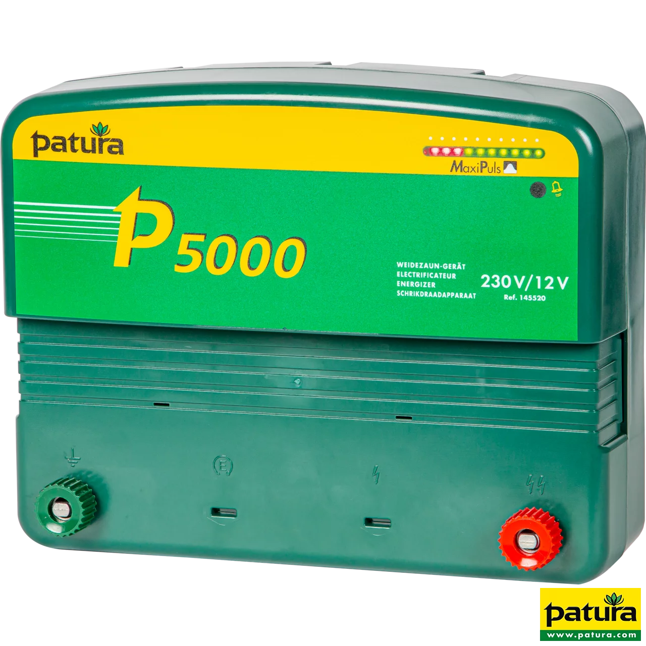 P5000, Weidezaun-Kombigerät, 230V/12V mit MaxiPuls-Technologie