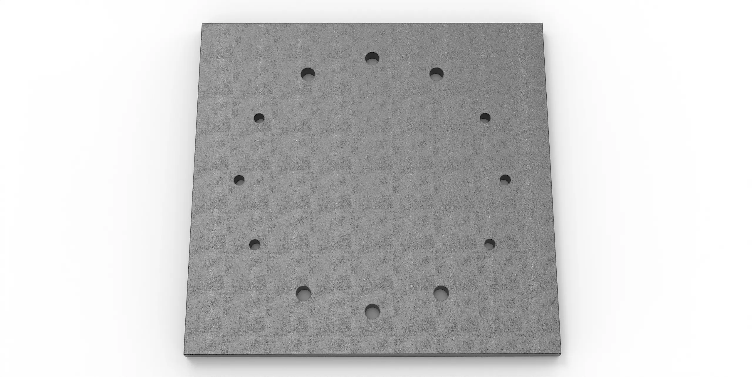 Häner Grundplatte 260-12 Gewinde