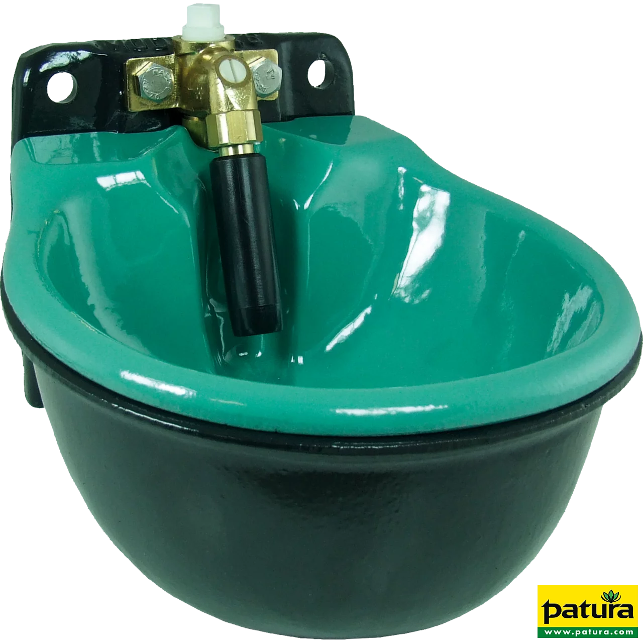 Rohrventil-Becken Mod. 46 mit 3/4" Messingventil, heizbar