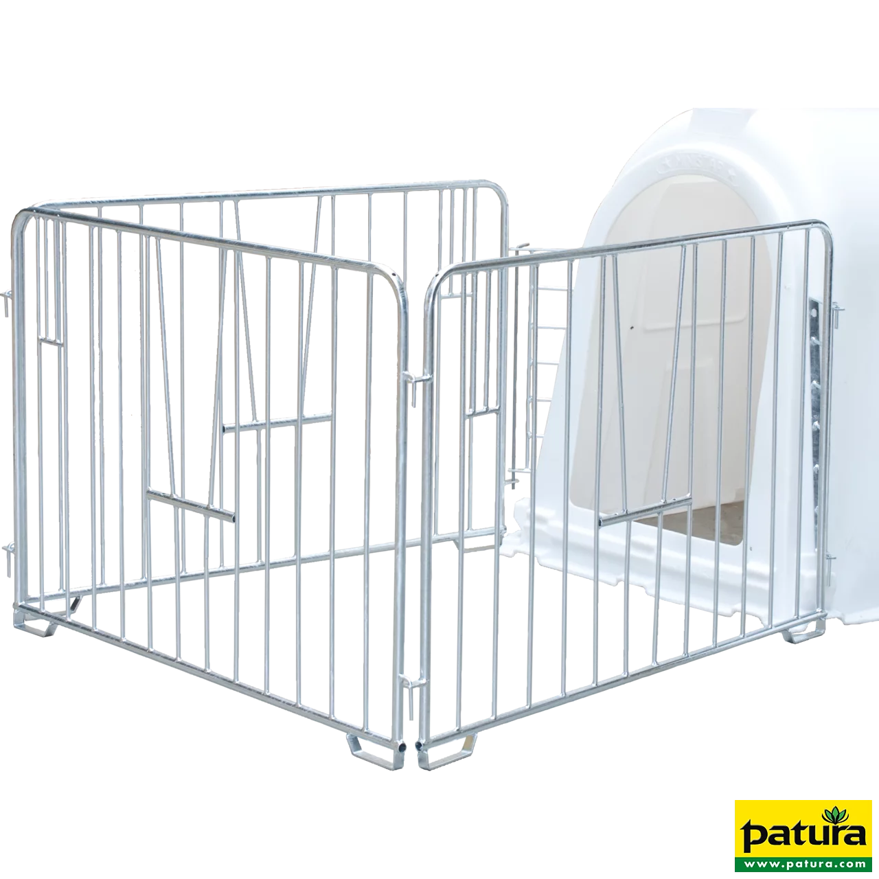 Umzäunung 1,5 m x 1.5 m, vz, für Kälberhütte Ministar/Logistar